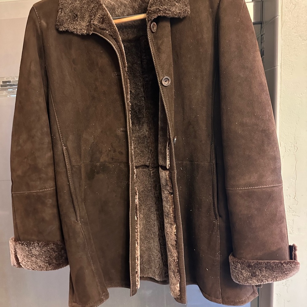 Gimos shearling coat